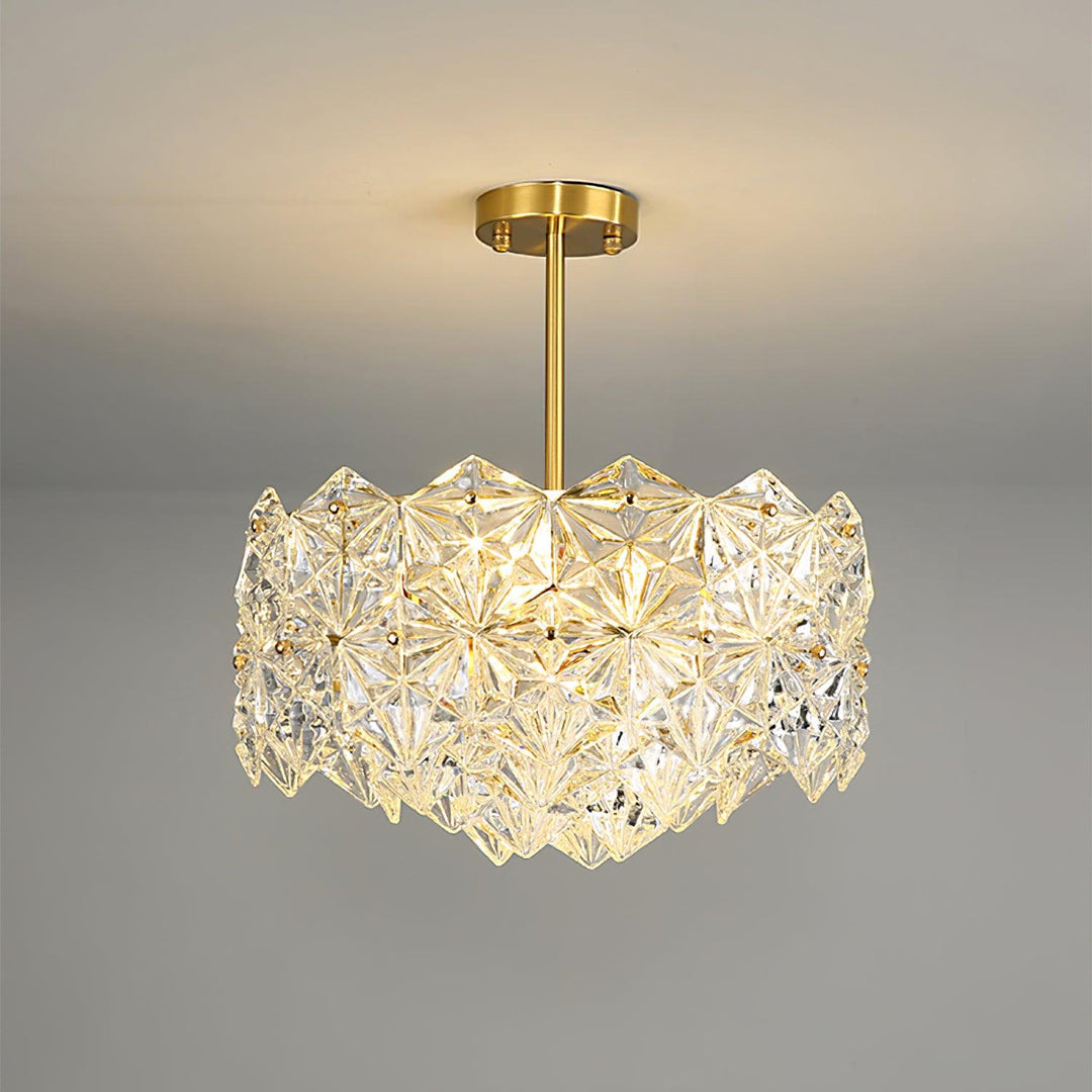 Snowflake Glass Chandelier - Vakkerlight