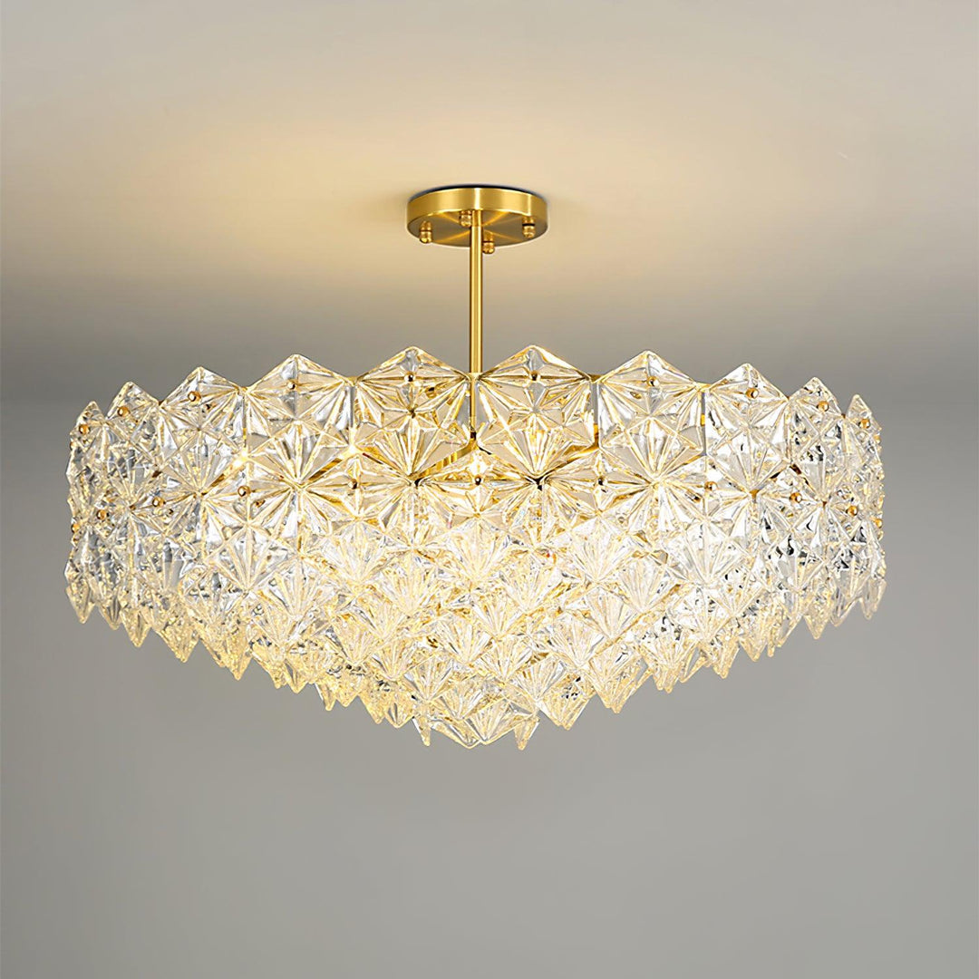 Snowflake Glass Chandelier - Vakkerlight