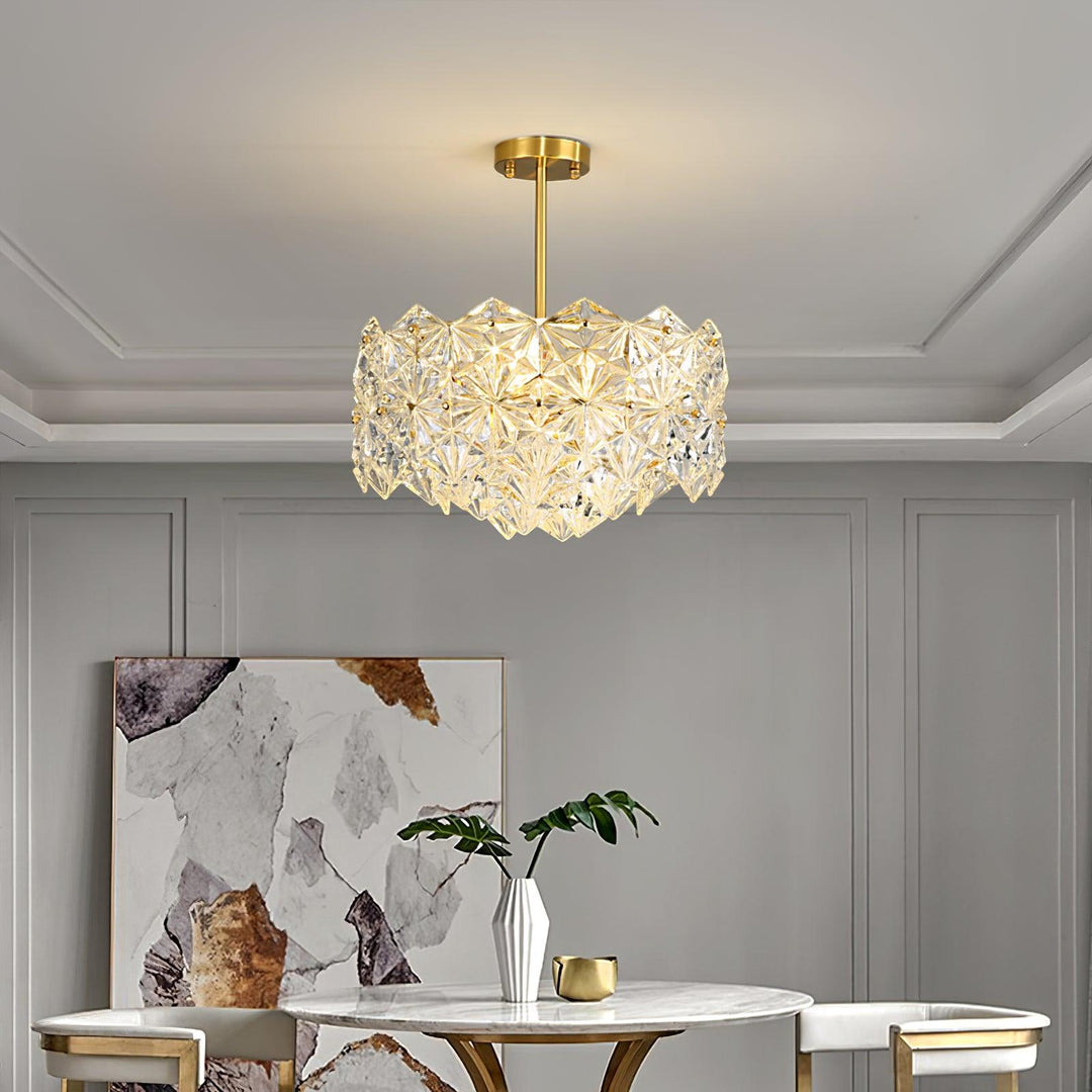 Snowflake Glass Chandelier - Vakkerlight