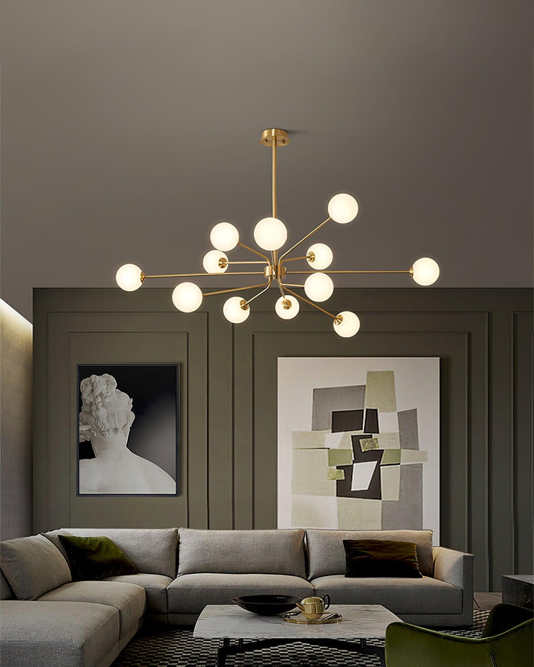 Solaire Arm Chandelier - Vakkerlight