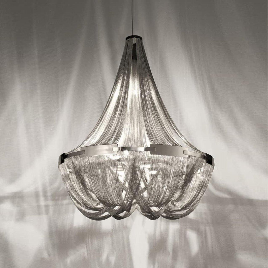 Tassel Aluminum Chain Chandelier - Vakkerlight