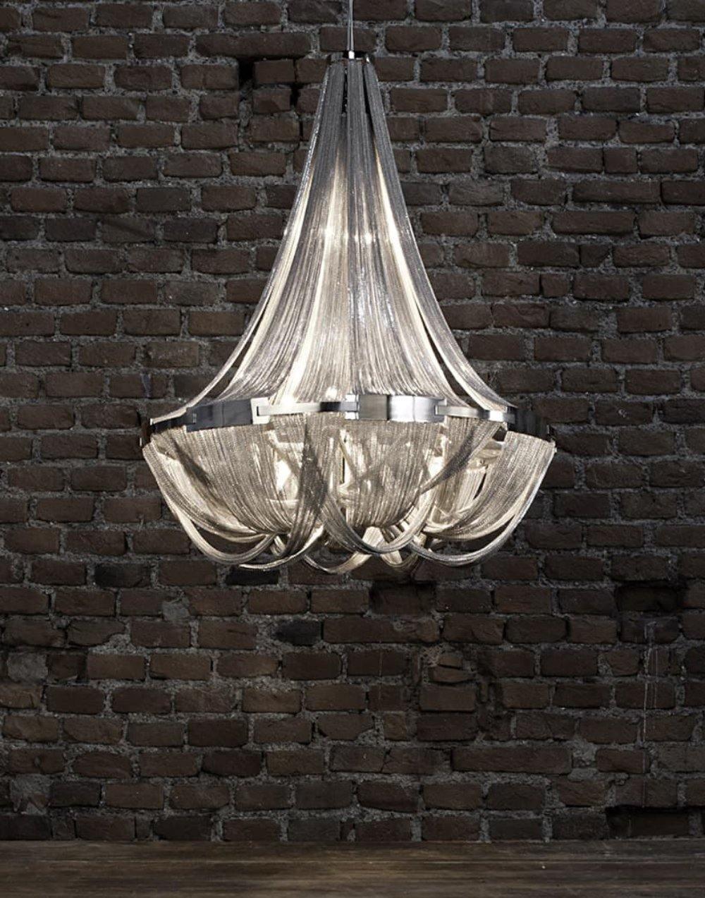 Tassel Aluminum Chain Chandelier - Vakkerlight