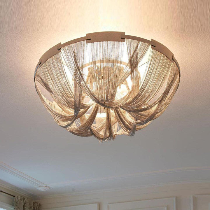 Tassel Aluminum Chain Ceiling Light - Vakkerlight