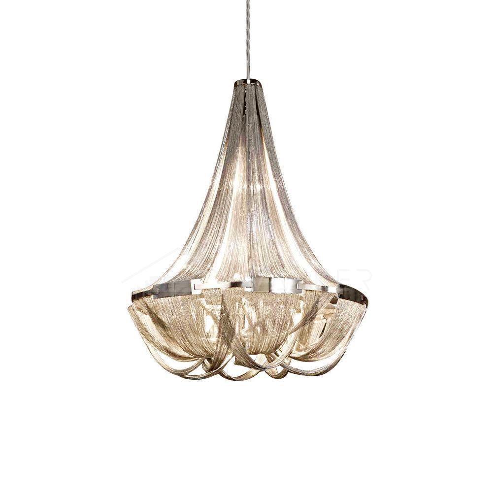 Tassel Aluminum Chain Chandelier - Vakkerlight