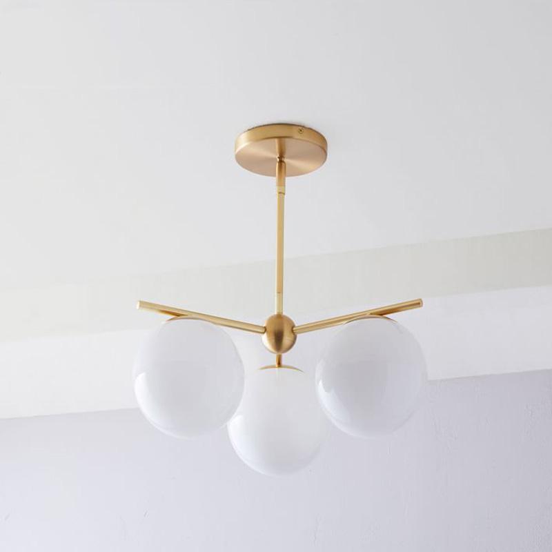 Sphere & Stem Chandelier - Vakkerlight