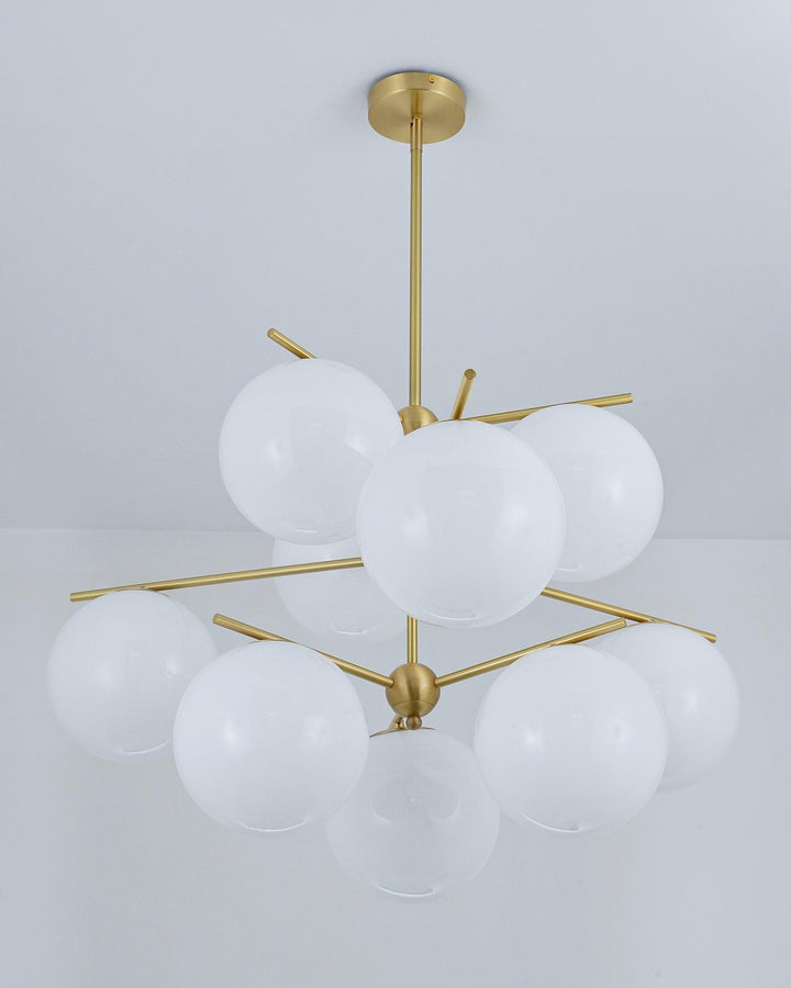 Sphere & Stem Chandelier - Vakkerlight