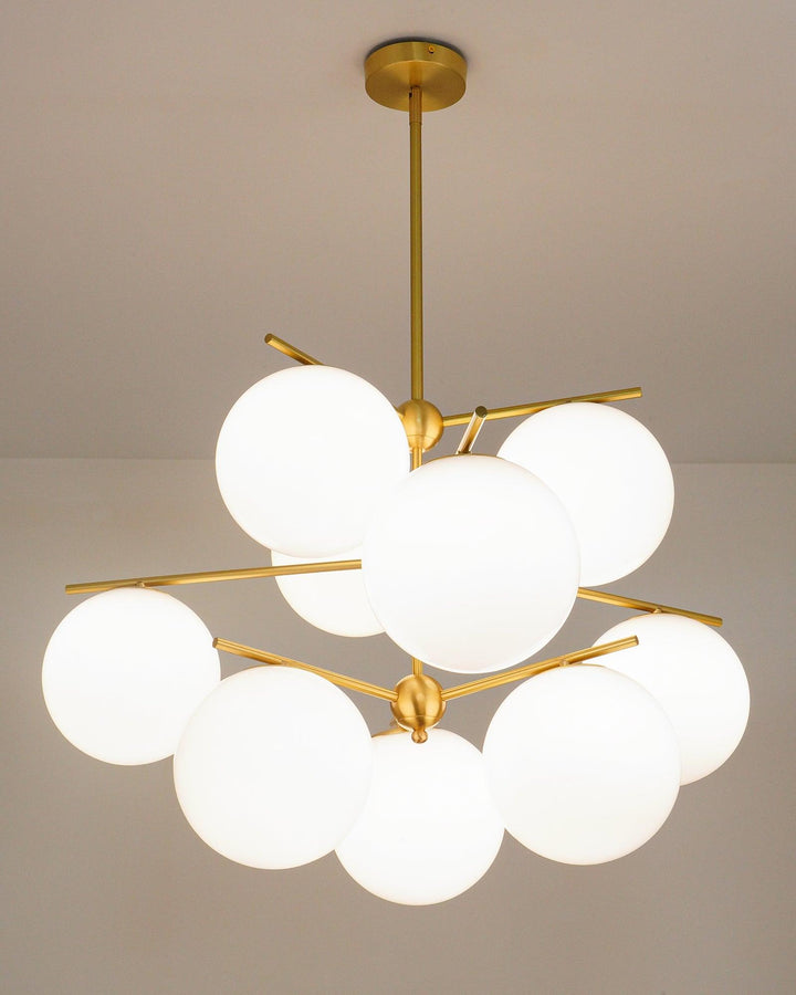 Sphere & Stem Chandelier - Vakkerlight