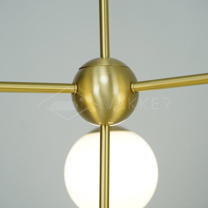 Sphere & Stem Chandelier - Vakkerlight