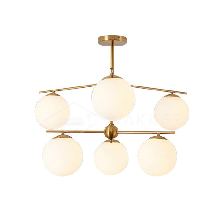 Sphere & Stem Chandelier - Vakkerlight