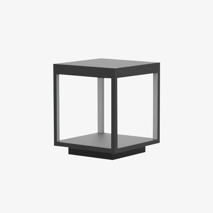 Square Frame Fence Post Garden Light - Vakkerlight