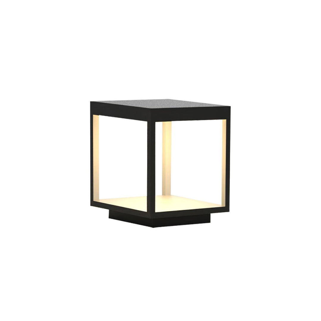 Square Frame Fence Post Garden Light - Vakkerlight