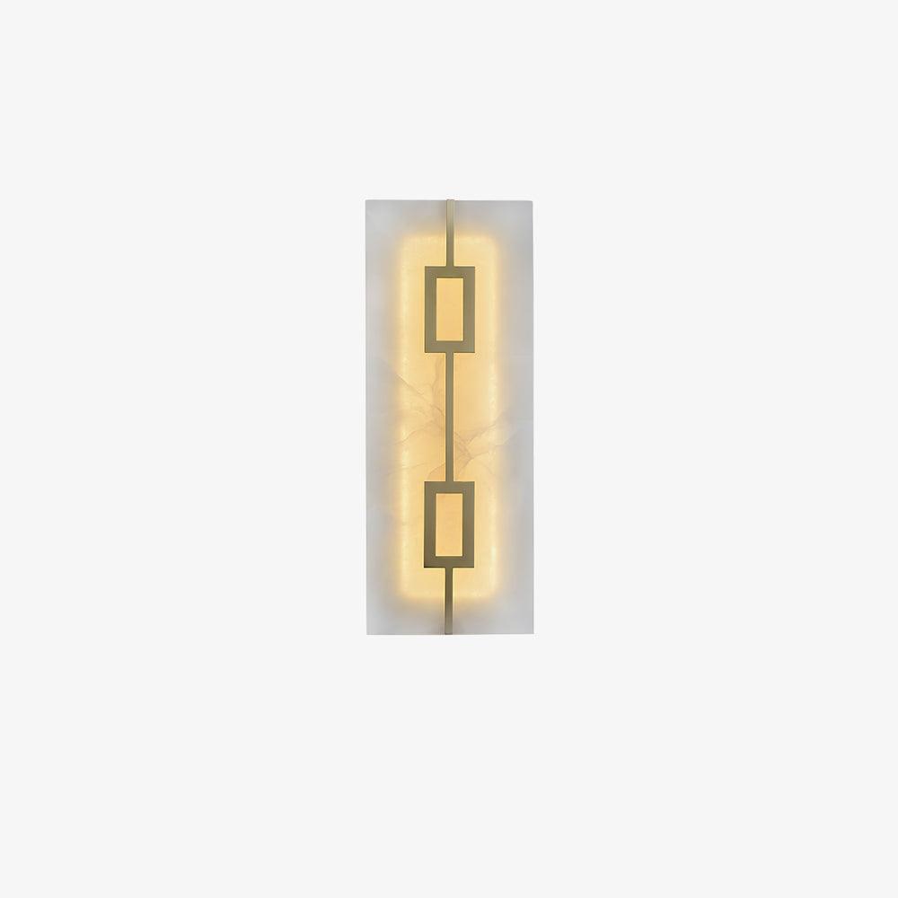 Square Alabaster Wall Lamp - Vakkerlight