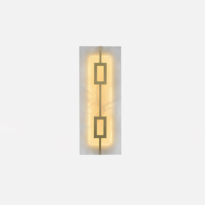 Square Alabaster Wall Lamp - Vakkerlight