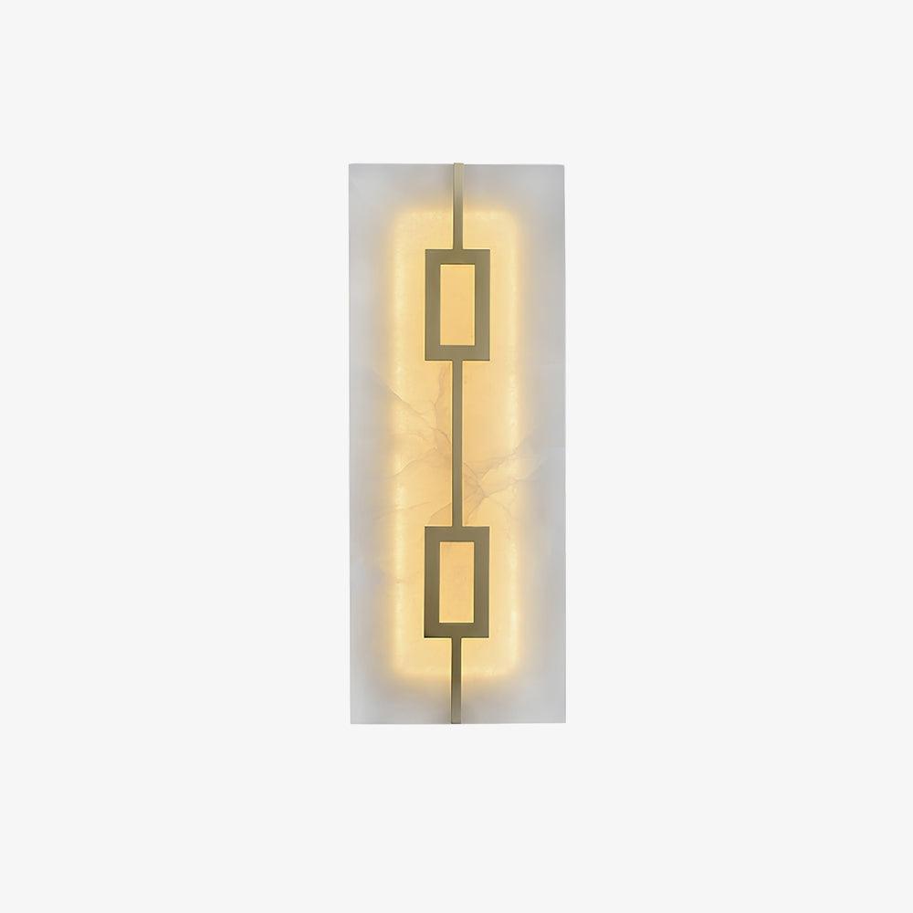 Square Alabaster Wall Lamp - Vakkerlight