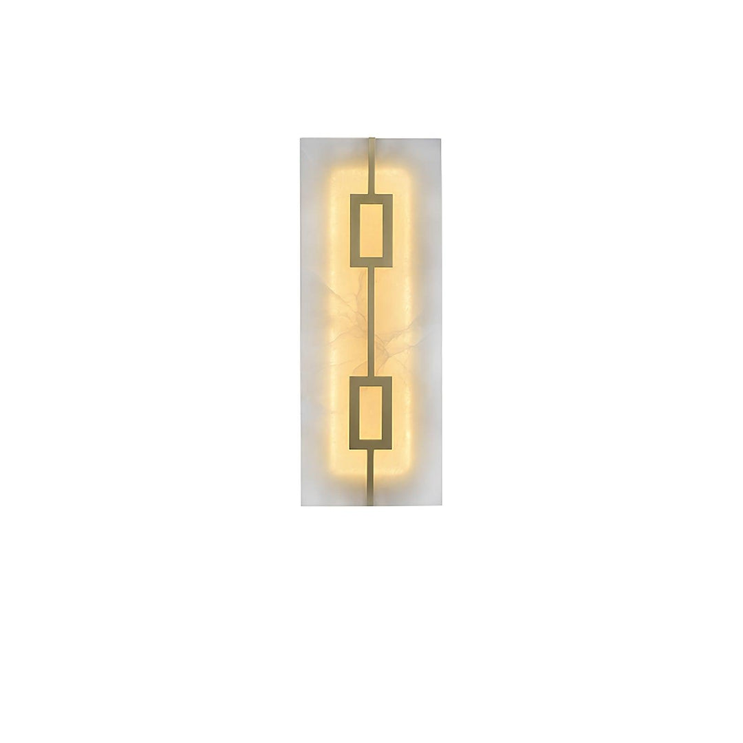 Square Alabaster Wall Lamp - Vakkerlight