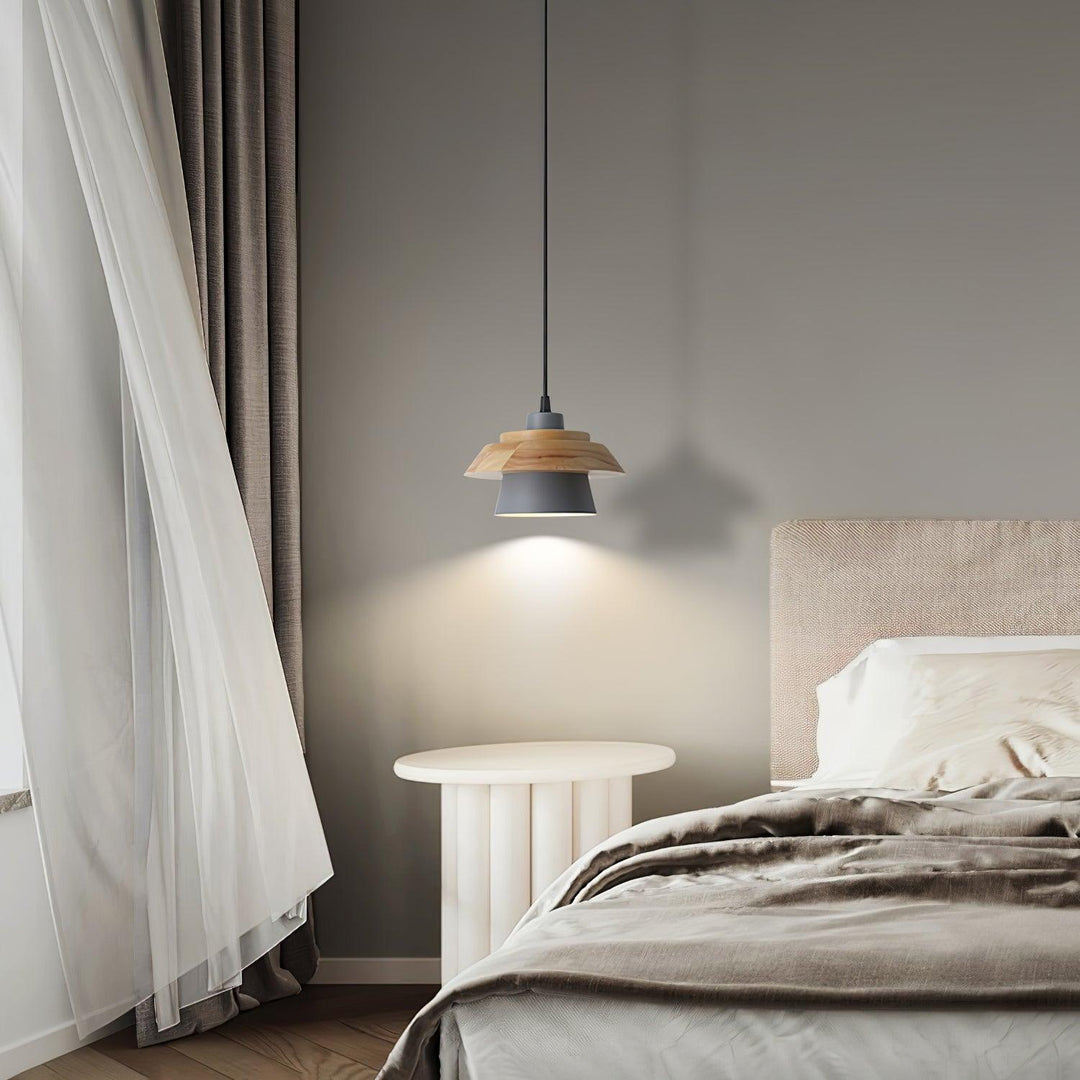 Stone Wood Pendant Lamp - Vakkerlight