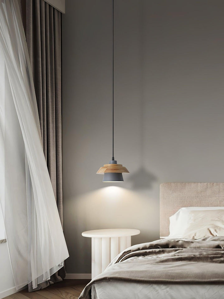 Stone Wood Pendant Lamp - Vakkerlight