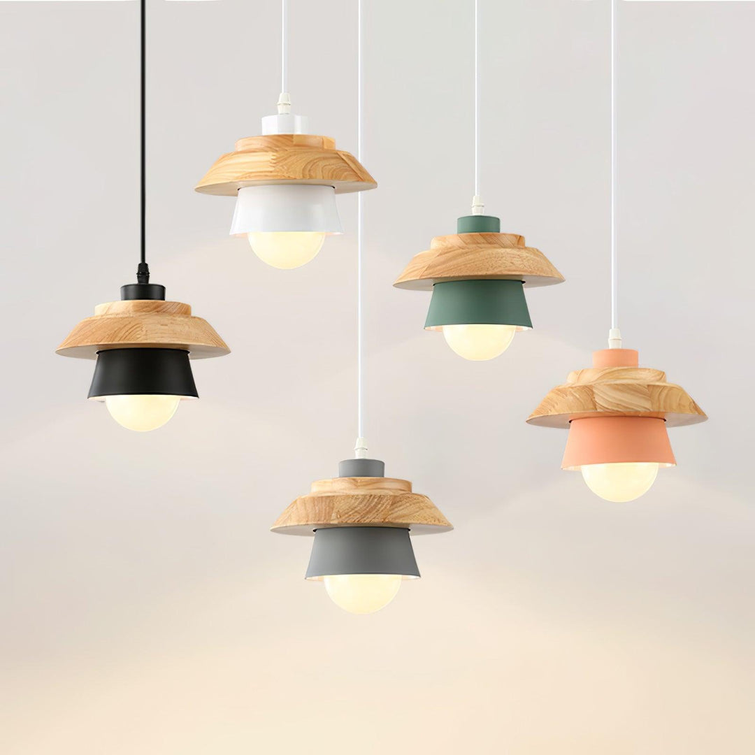 Stone Wood Pendant Lamp - Vakkerlight