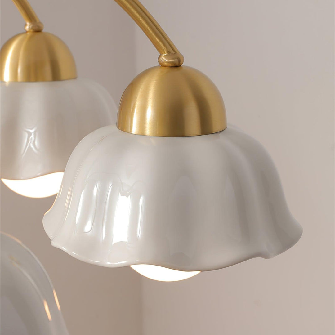 Swedish Modern Brass Chandelier - Vakkerlight