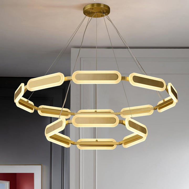 Swirl Chandelier - Vakkerlight