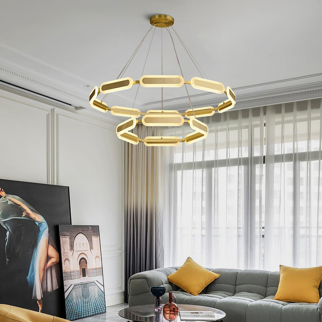 Swirl Chandelier - Vakkerlight