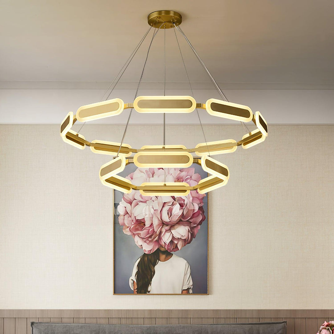 Swirl Chandelier - Vakkerlight