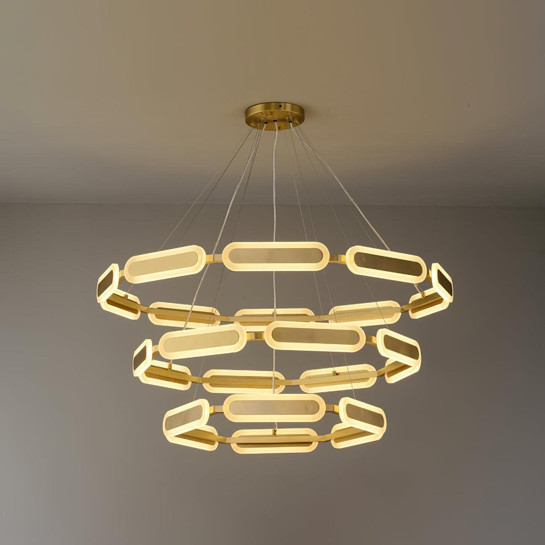 Swirl Chandelier - Vakkerlight