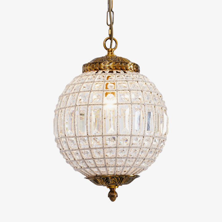 Traditional Gold Globe Chandelier - Vakkerlight