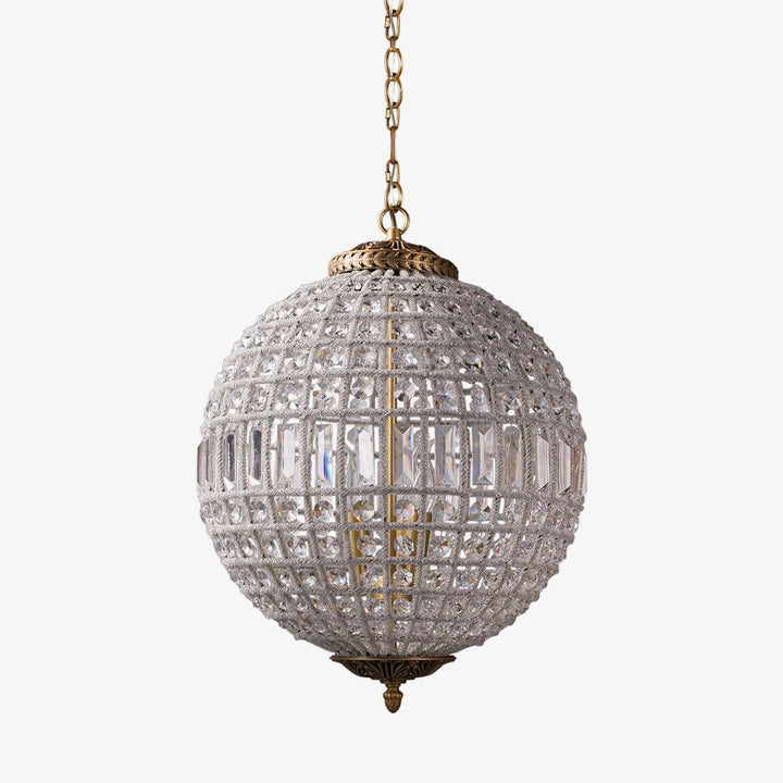 Traditional Gold Globe Chandelier - Vakkerlight