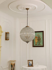 Traditional Gold Globe Chandelier - Vakkerlight
