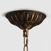 Traditional Gold Globe Chandelier - Vakkerlight