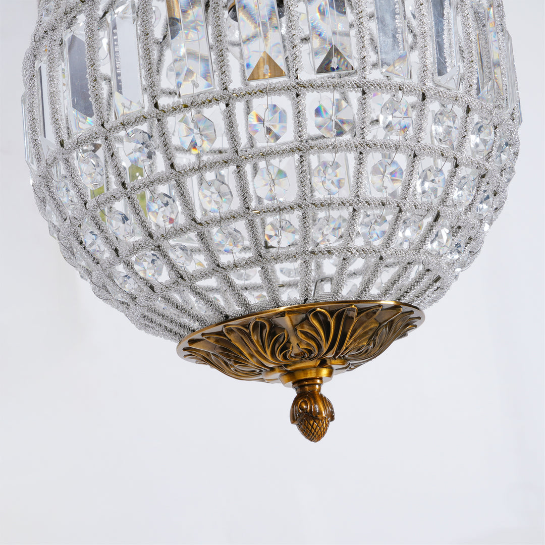 Traditional Gold Globe Chandelier - Vakkerlight