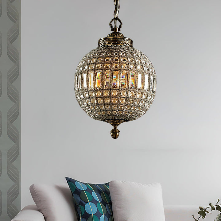 Traditional Gold Globe Chandelier - Vakkerlight