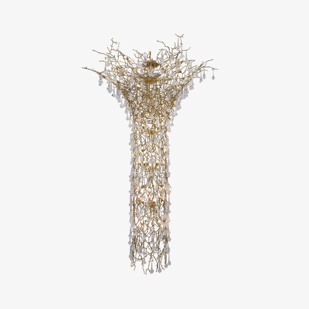 Tree Branch Staircase Chandelier - Vakkerlight