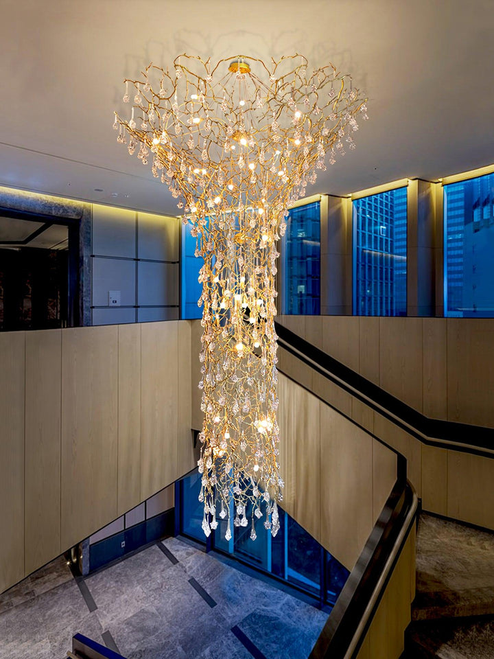 Tree Branch Staircase Chandelier - Vakkerlight