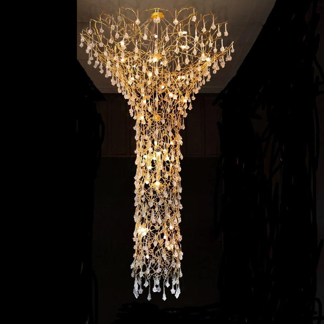 Tree Branch Staircase Chandelier - Vakkerlight