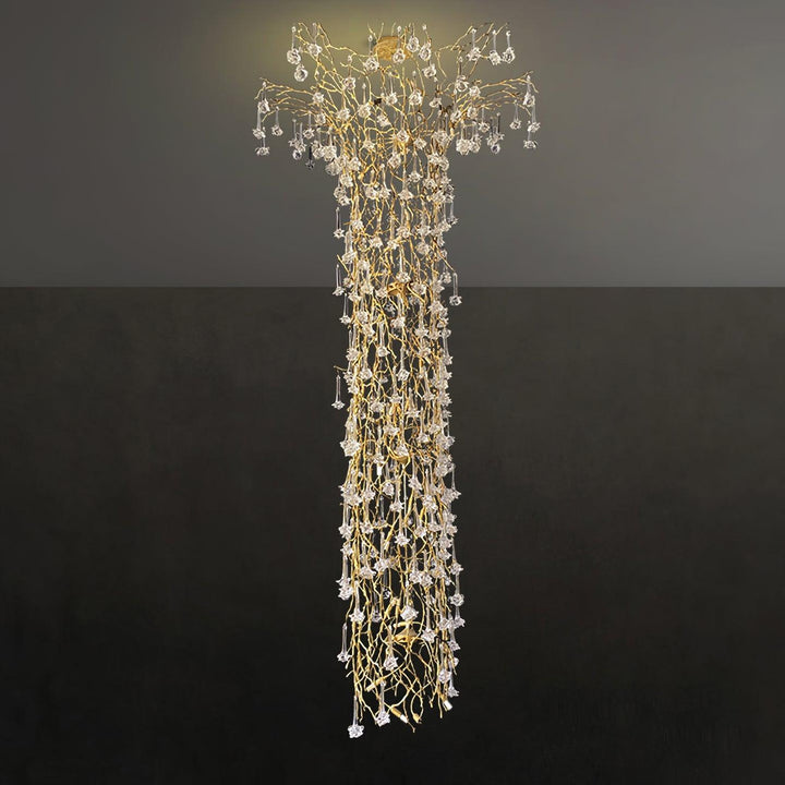 Tree Branch Staircase Chandelier - Vakkerlight