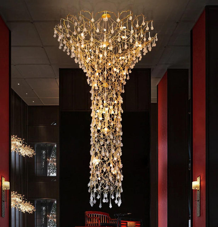 Tree Branch Staircase Chandelier - Vakkerlight