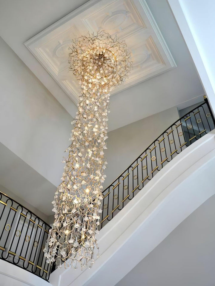 Tree Branch Staircase Chandelier - Vakkerlight