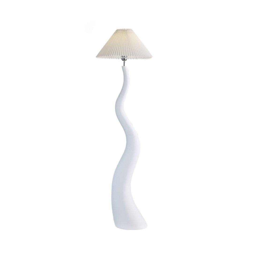 Twisted Pleated Floor Lamp - Vakkerlight