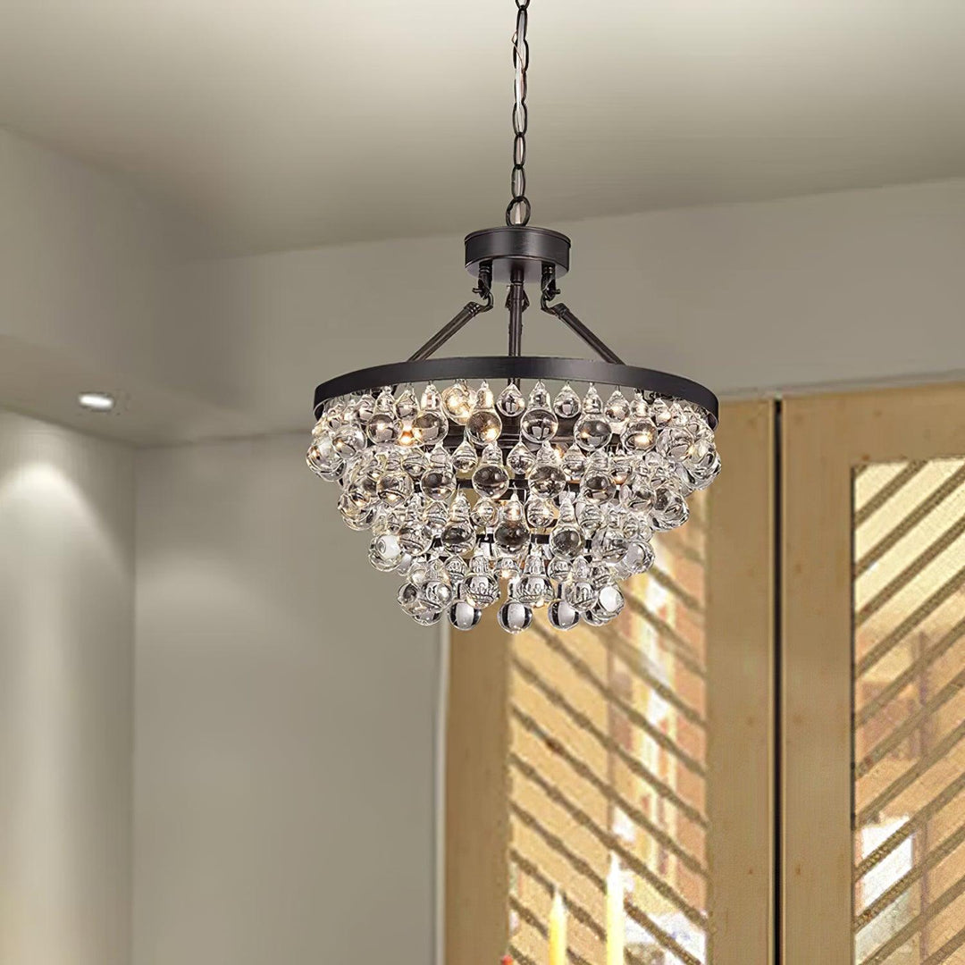 Unique Tiered Crystal Chandelier - Vakkerlight