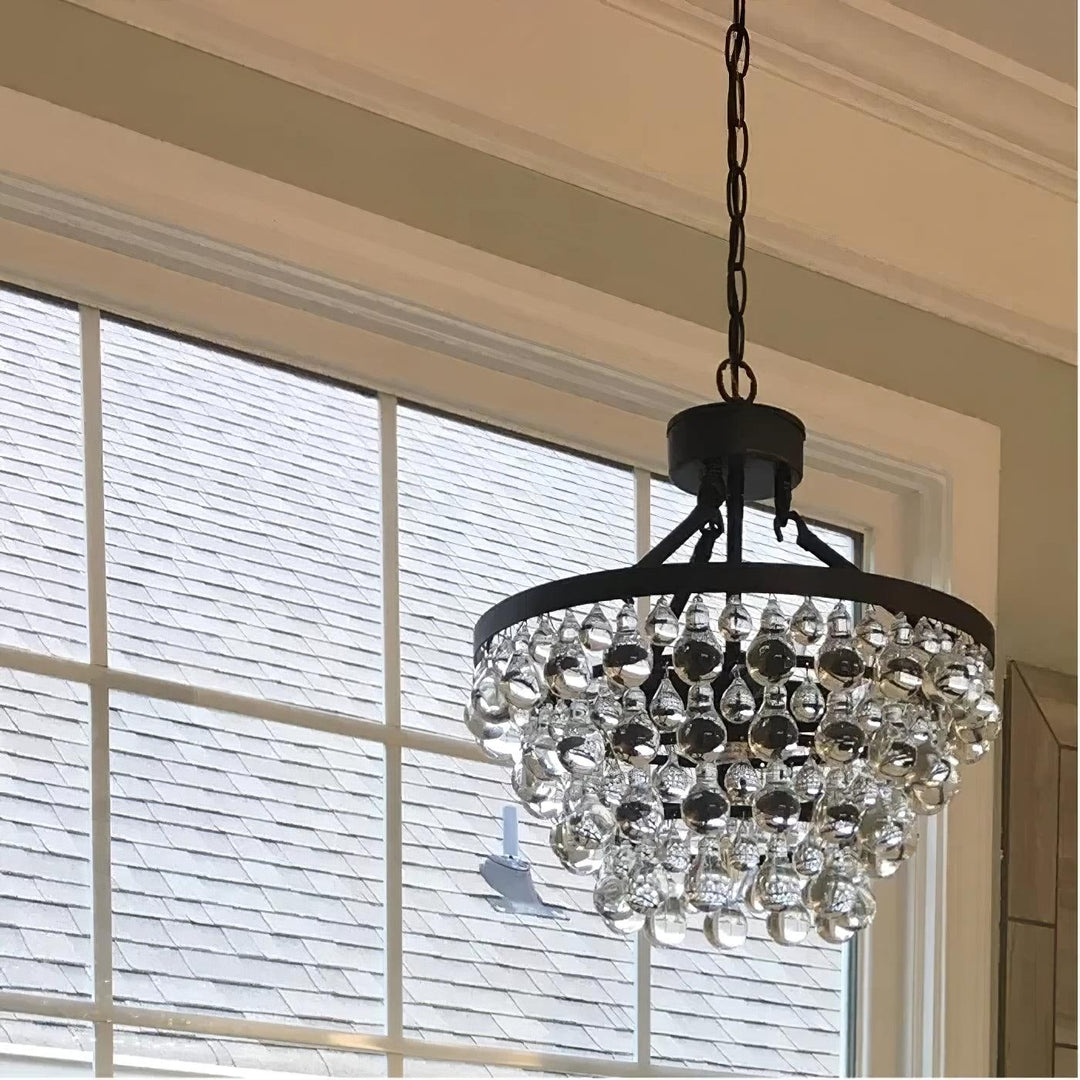 Unique Tiered Crystal Chandelier - Vakkerlight