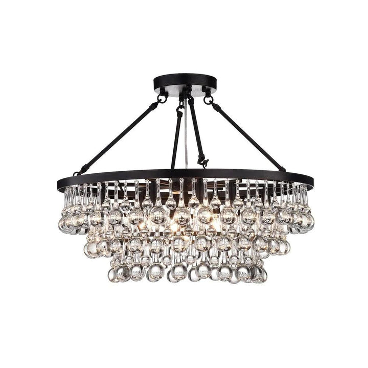 Unique Tiered Crystal Chandelier - Vakkerlight