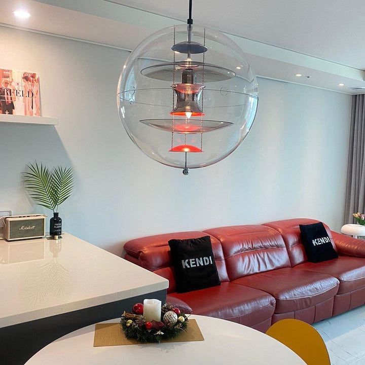 Round Sphere Pendant Lamp - Vakkerlight