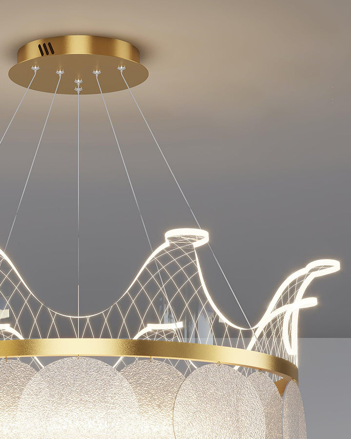 Vassar Crown Chandelier - Vakkerlight