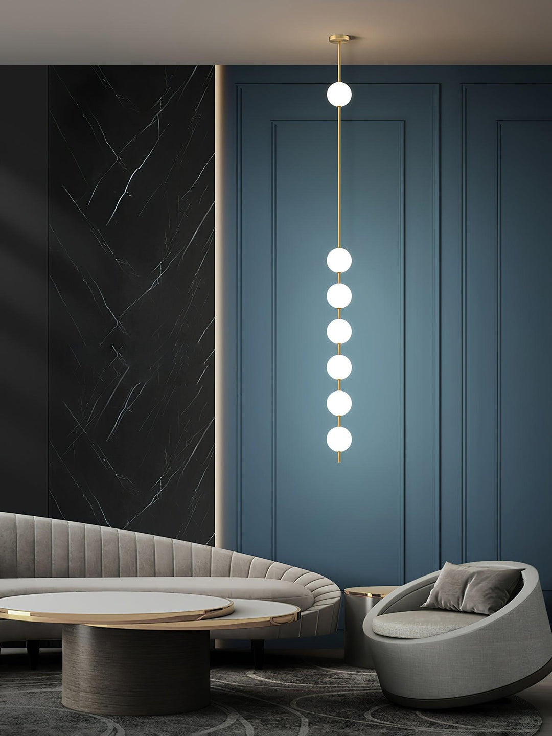 Vertical Balls Pendant Lamp - Vakkerlight