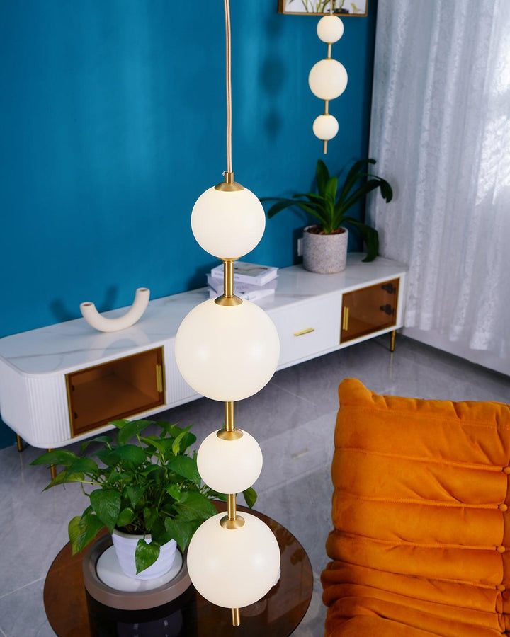 Vertical Globe Pendant Lamp - Vakkerlight