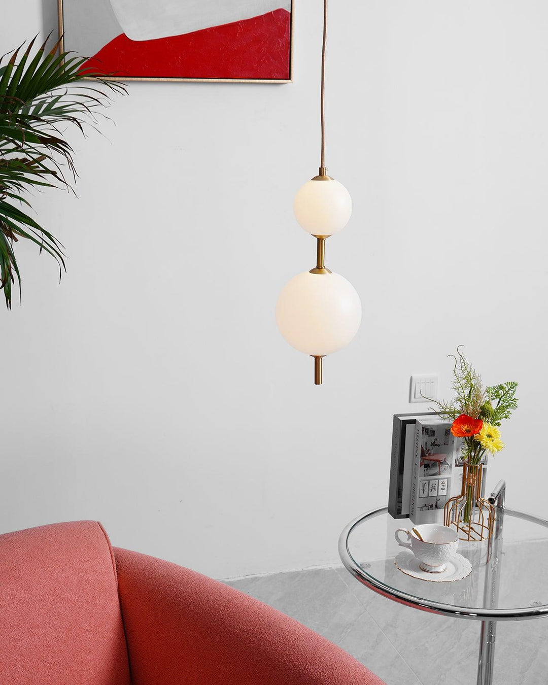 Vertical Globe Pendant Lamp - Vakkerlight