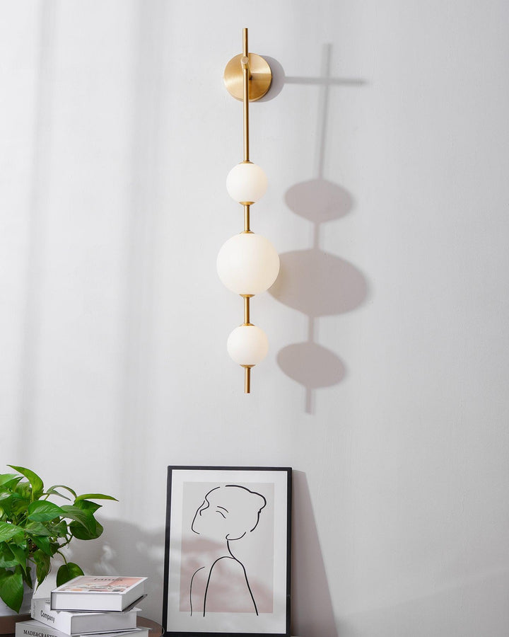 Vertical Globe Wall Lamp - Vakkerlight