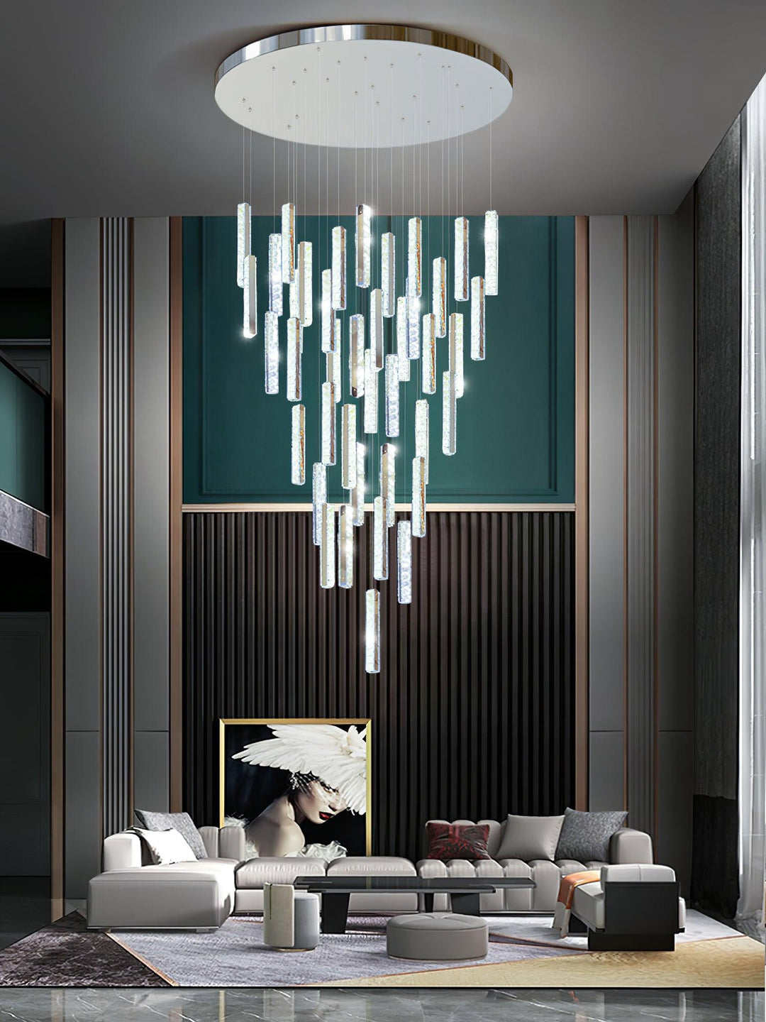 Villa Forci Chandelier - Vakkerlight